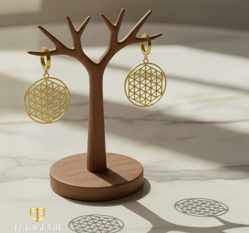 Hayat Çiçeği Küpe