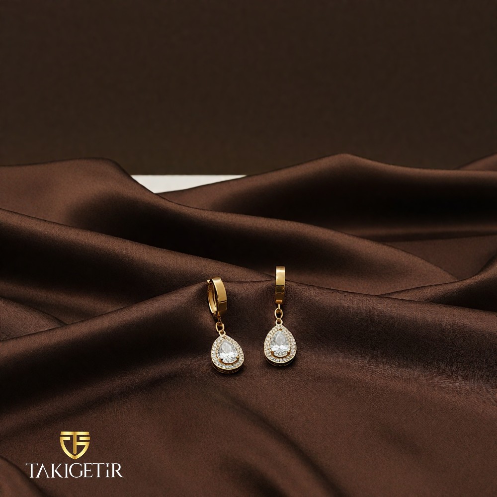 Gözyaşı Damlası Küpe