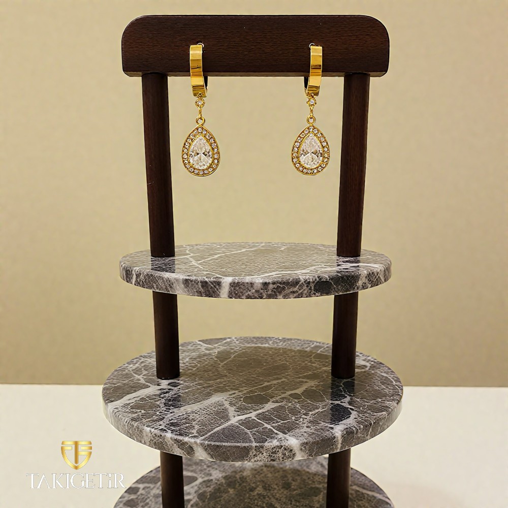 Gözyaşı Damlası Küpe