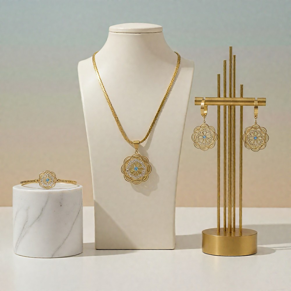 Mandala Çiçeği Set