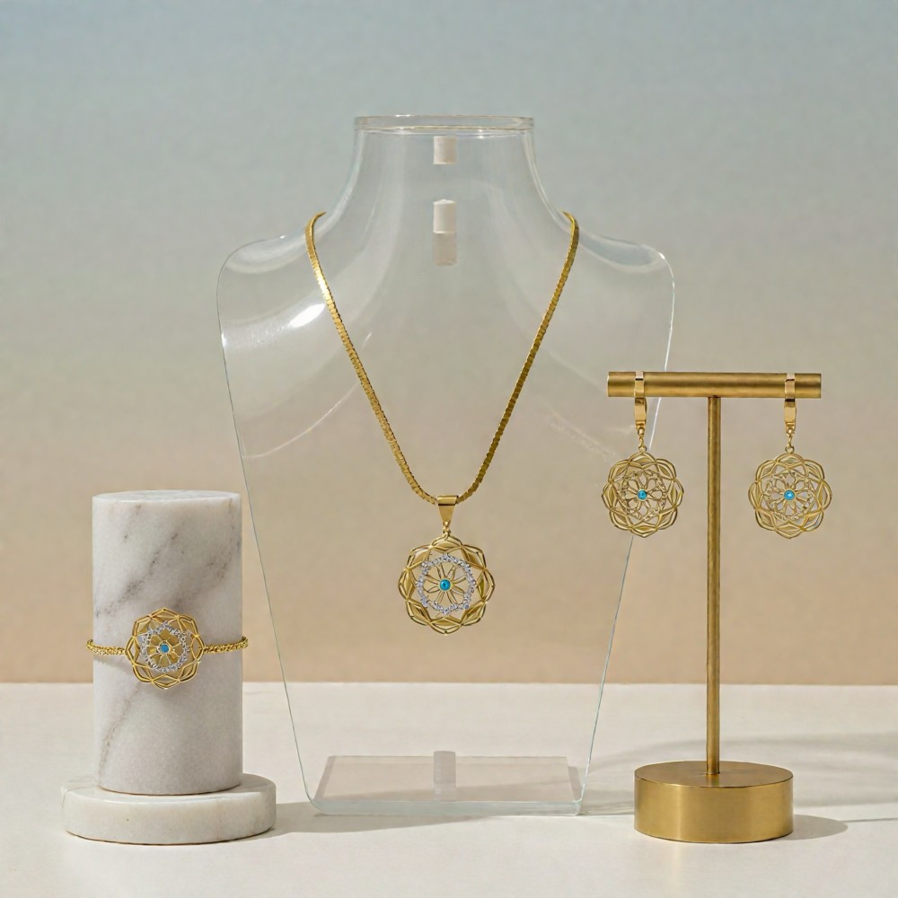 Mandala Çiçeği Set