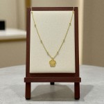 Minimalist Çiçek Kolye