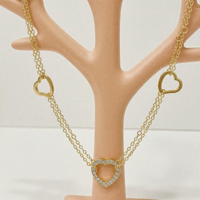 Kalpli Statement Kolye