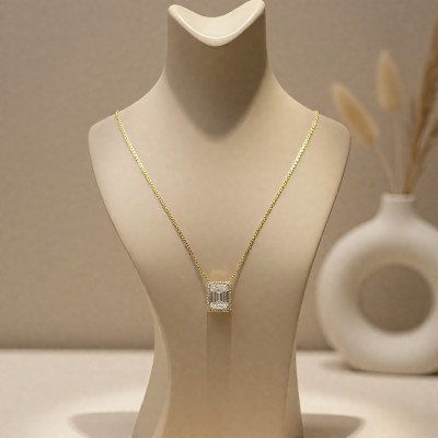 Emerald Tektaş Kolye