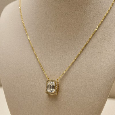 Emerald Tektaş Kolye