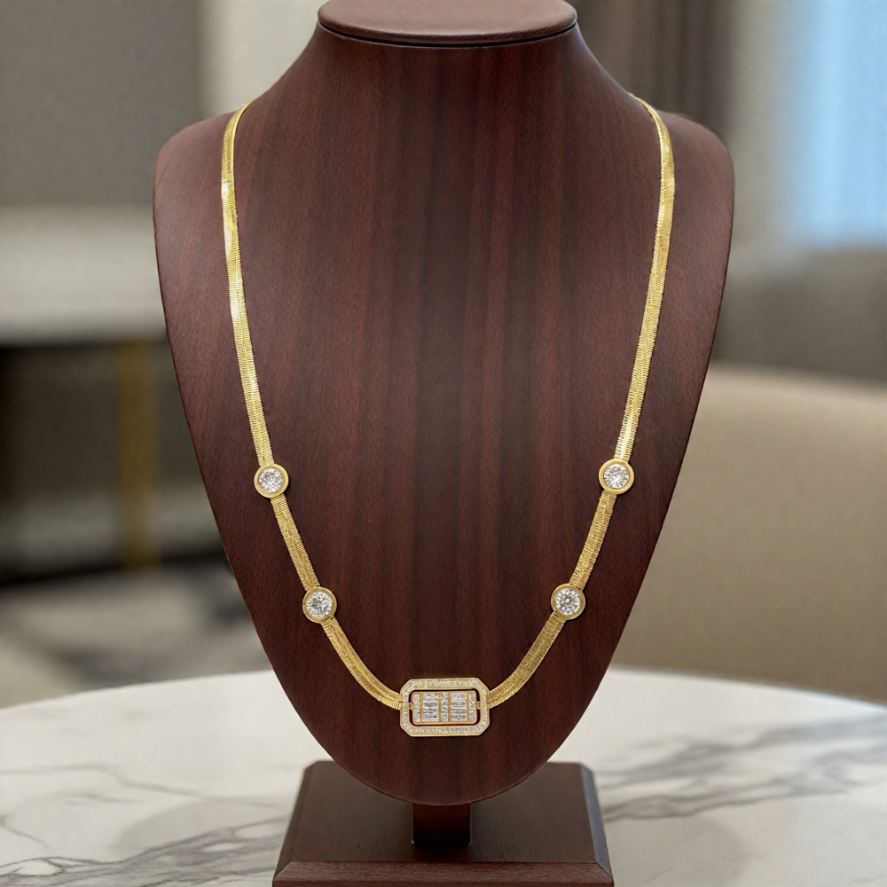 Baget Yılan Zincir Kolye