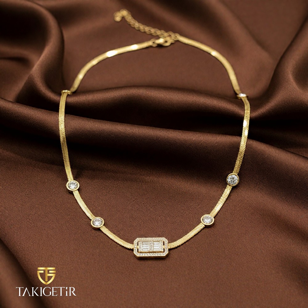 Baget Yılan Zincir Kolye